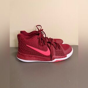 Youth Nike Kyrie 3 GS Hot Punch Basketball Shoes (Youth 6.5 = Women’s 8)